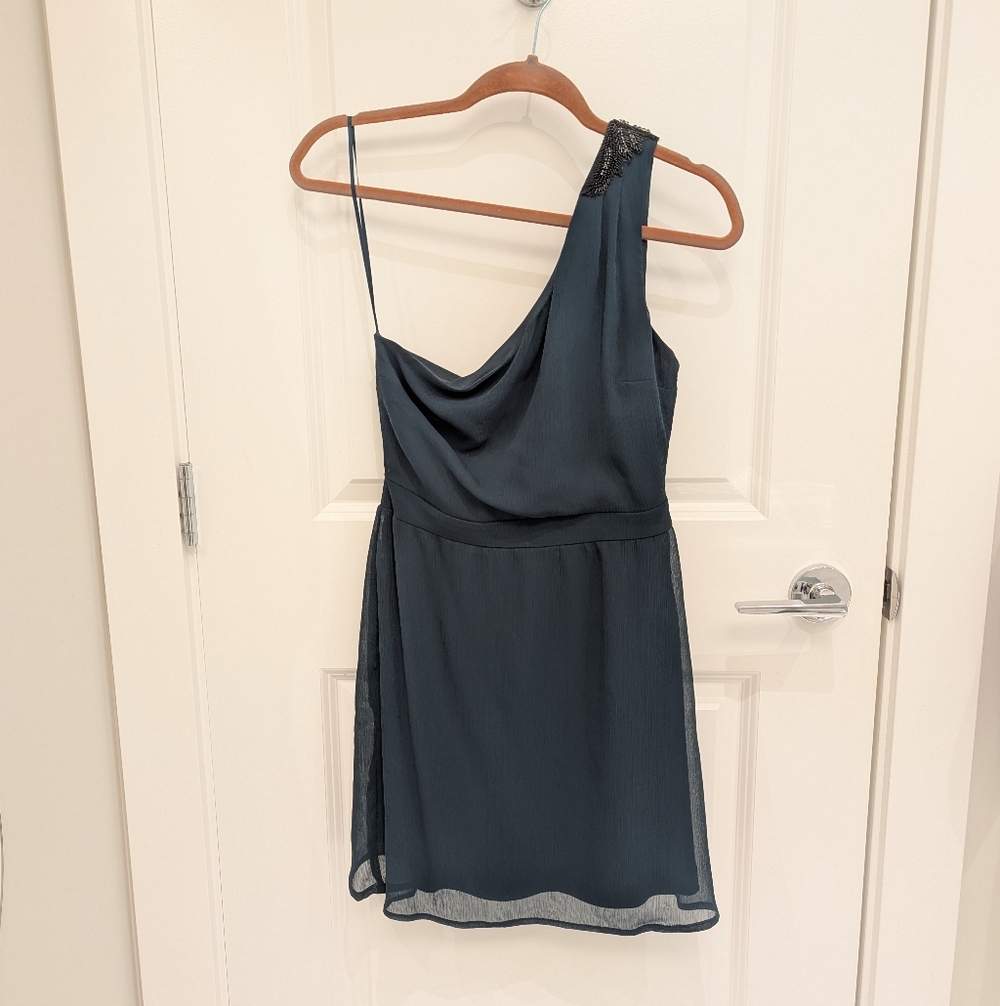 Smart Set One-Shoulder Cocktail Dress Size 2